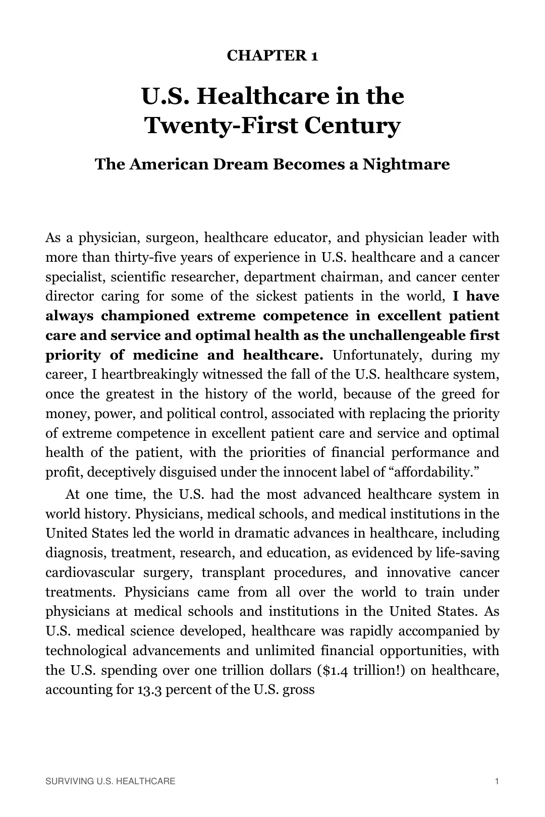 Surviving U.S. Healthcare, preview page 7 of 18