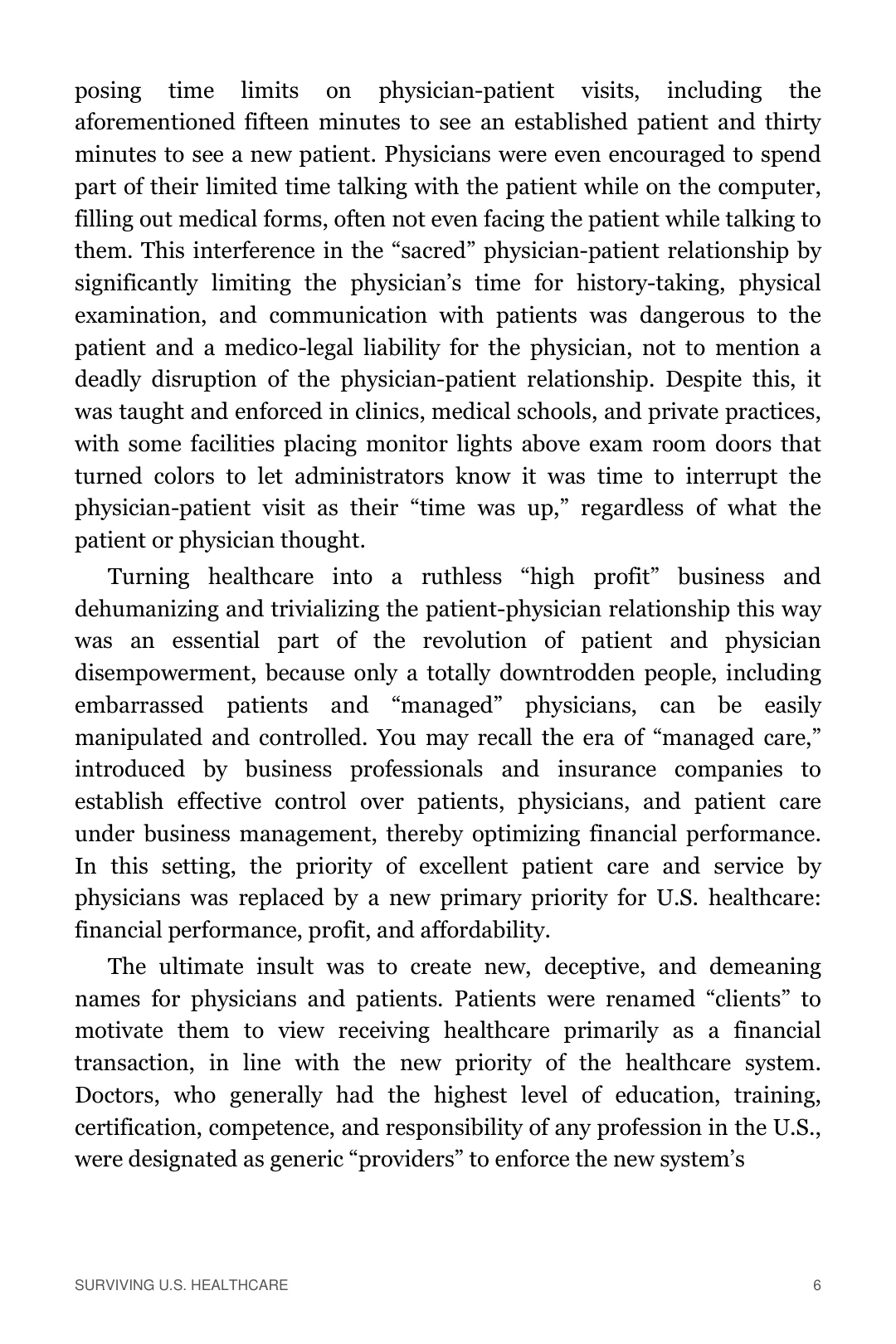 Surviving U.S. Healthcare, preview page 12 of 18