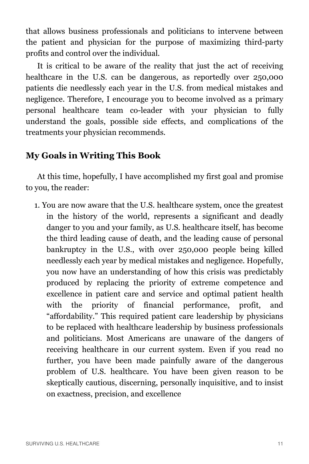 Surviving U.S. Healthcare, preview page 17 of 18