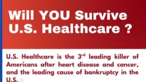 Will YOU Survive U.S. Healthcare? — interview title card